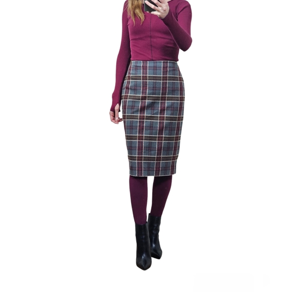 Express Dresses & Skirts - Express plaid skirt 00